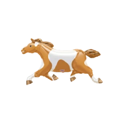 Puff And Pop Supersize Horse Foil Foil Balloons