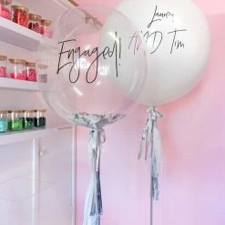 Puffnpop Jumbo Bespoke Bubble Balloon Confetti Balloons