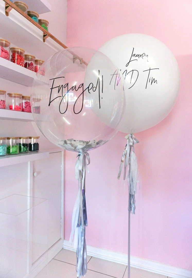 Puffnpop Jumbo Bespoke Bubble Balloon Confetti Balloons 3 Puffnpop Jumbo Bespoke Bubble Balloon Confetti Balloons