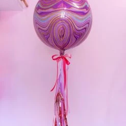 Puffnpop Orbz Balloons 40CM Swirly Orbz