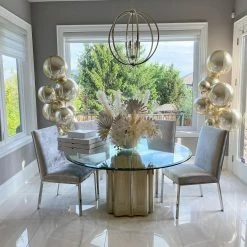 Puffnpop Metallic Goodness Bouquet Orbz Balloons