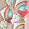 Puff And Pop Happy Rainbow Tableware Set