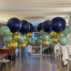 Puffnpop Metallic Goodness Bouquet Orbz Balloons