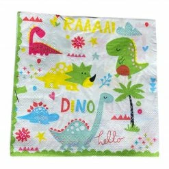 Puffnpop Dino Napkins (12pcs)