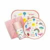 Puff And Pop Love Them Tableware Set Unicorn 1 Puff And Pop Love Them Tableware Set Unicorn