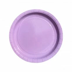 Puffnpop Purple Plates 7" (8pcs) Ice Cream