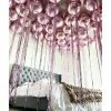 Puffnpop Ceiling Light Pink Metallic Orbz Setup Orbz Balloons