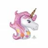 Puff And Pop Supersize Pink Unicorn Head Foil Foil Balloons