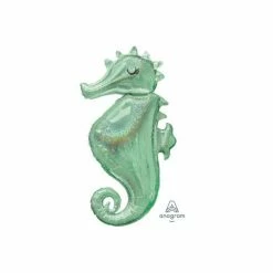 Puff And Pop Supersize Seahorse Tail Foil Foil Balloons