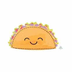 Puff And Pop Foil Balloons Supersize Taco Foil