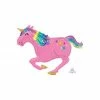 Puff And Pop Foil Balloons Supersize Pink Unicorn Rainbow Hair Foil