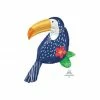 Puff And Pop Build A Balloon Bouquet Supersized Jungle Toucan Bird Foil