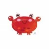Puff And Pop Small Red Crab Foil Foil Balloons