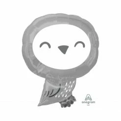 Puff And Pop Foil Balloons Small Woodland Animal Foil