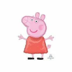 Puff And Pop Foil Balloons Supersize Peppa Pig Foil
