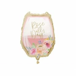 Puff And Pop Build A Balloon Bouquet Supersized Rose Wine Foil