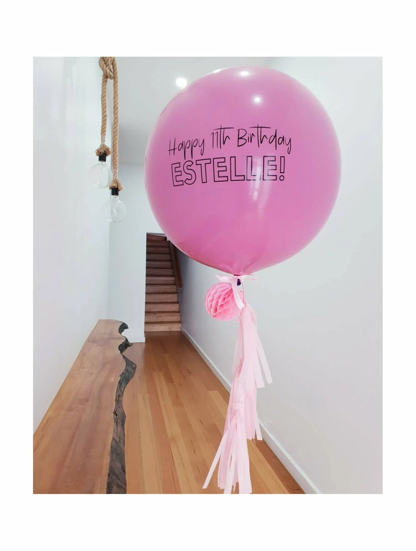 Puffnpop Jumbo Whimsical Balloon With Tassels Mermaid 3 Puffnpop Jumbo Whimsical Balloon With Tassels Mermaid