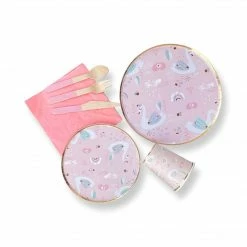 Puffnpop Tableware And Decorations Swan Princess Tableware Set