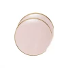 Puffnpop Light Pink Gold Rim Plates 9" (8pcs) Paper Plates