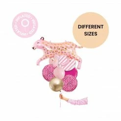 Puff And Pop Balloon Bouquets Newborn Chic Cheetah Bouquet