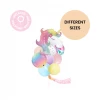 Puff And Pop Newborn Pastel Unicorn Bouquet