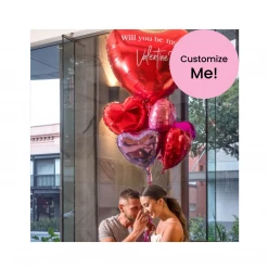 Puffnpop Balloon Bouquets "Make Me Blush" Bouquet