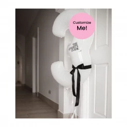 Puffnpop White Supersized Number Build A Balloon Bouquet