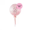 Puffnpop Confetti Balloons Jumbo Clear Latex Confetti Balloon
