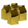 Puffnpop Tableware And Decorations Milk Box Gold (10pcs)