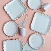 Puff And Pop Pastel Blue Square Tableware Set Unicorn 2 Puff And Pop Pastel Blue Square Tableware Set Unicorn