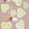Puff And Pop Pastel Yellow Love Sleep Face Tableware Set