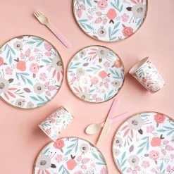 Puff And Pop Flower Power ECO Tableware Set