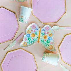 Puff And Pop Flutter Butterfly Tableware Set