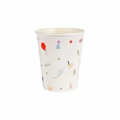 Puffnpop Hip Hooray Cups (8pcs) Tableware And Decorations
