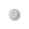Puffnpop Pastel Blue Scallop Plates 7" (8pcs)