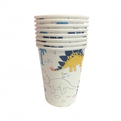 Puffnpop Dinosaur Kingdom Cups (8 Pcs)