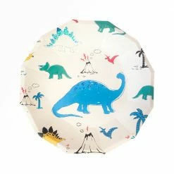 Puffnpop Dinosaur Kingdom Plates 7" (8pcs)