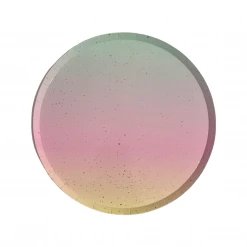 Puffnpop Ombre Glitter Plates 9" (8pcs)