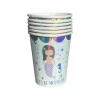 Puffnpop Lets Be Mermaids Cups (8pcs)