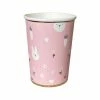 Puffnpop Dusty Pink Bunny Cup (8pcs) Tableware And Decorations