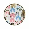 Puffnpop Rainbow Plates 7" (8pcs) Tableware And Decorations