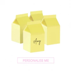 Puffnpop Personalised DIY Milk Yellow (10pcs)