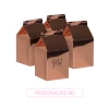 Puffnpop Tableware And Decorations Personalised DIY Milk Box Rose Gold (10pcs)