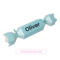 Puffnpop Personalised DIY Bon Bon's Blue (10pcs) Tableware And Decorations