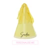 Puffnpop Personalised DIY Party Hats Yellow (10pcs)