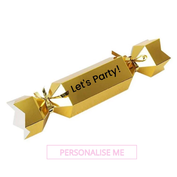 Puffnpop Tableware And Decorations Personalised DIY Bon Bon's Gold (10pcs) 4 Puffnpop Tableware And Decorations Personalised DIY Bon Bon's Gold (10pcs)