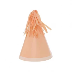Puffnpop Tableware And Decorations Party Hats Peach (10pcs)