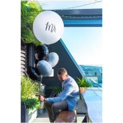 Puffnpop Balloon Bouquets "Mr." Bouquet