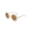Puff And Pop Party Sunglasses White Floral Sunglasses