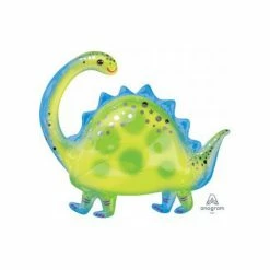 Puff And Pop Foil Balloons Supersize Stegosaurus Foil